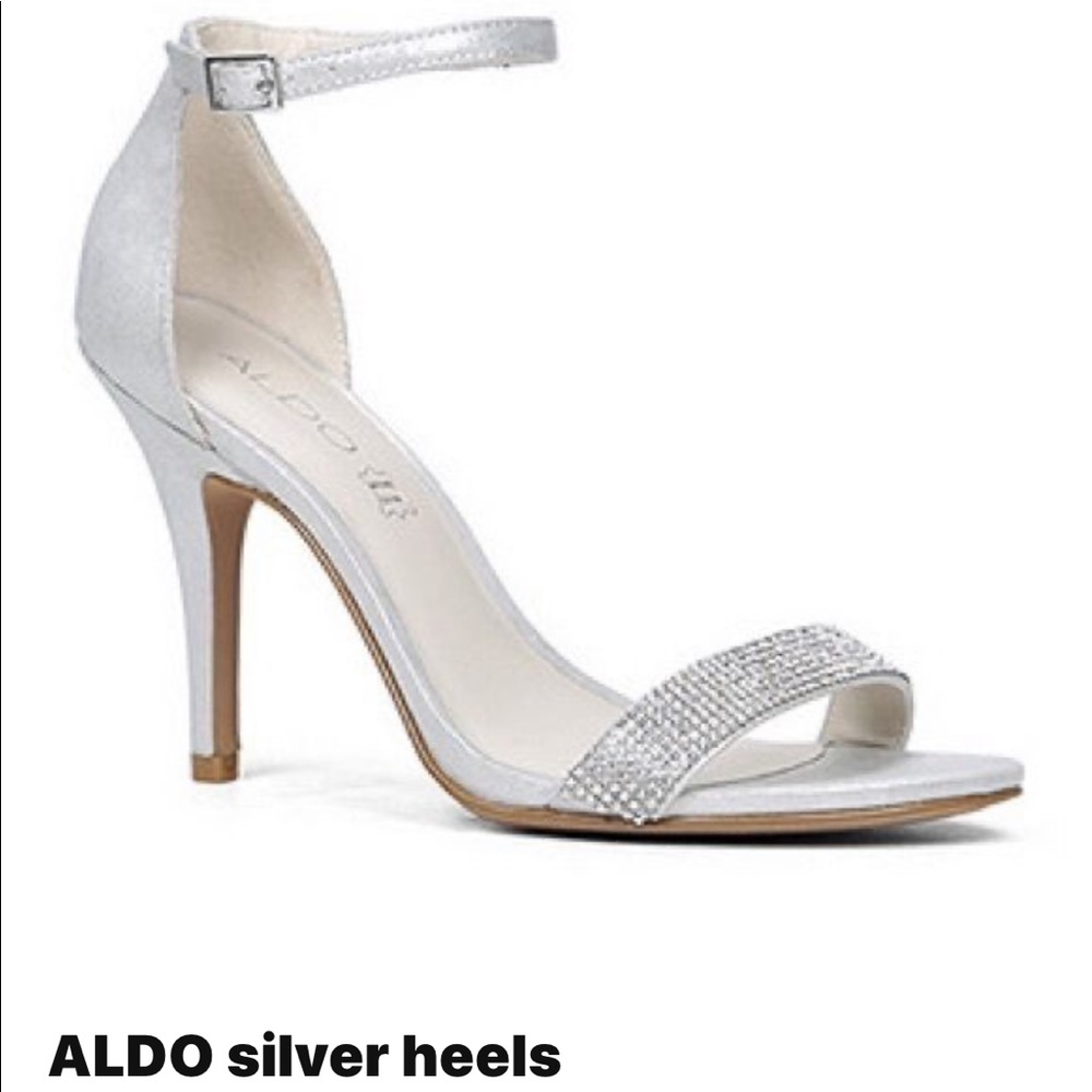 Aldo Silver Heels